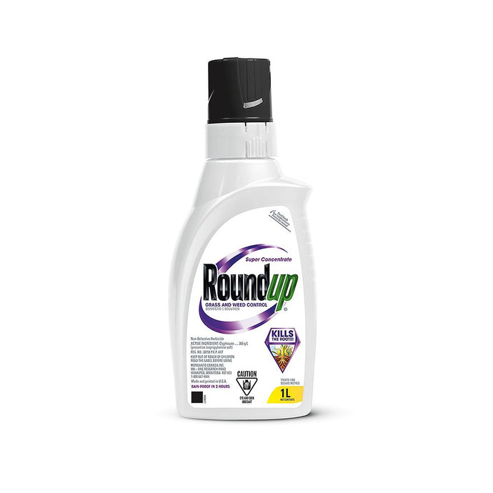 Roundup 1L Grass and Weed Control Super Concentrate